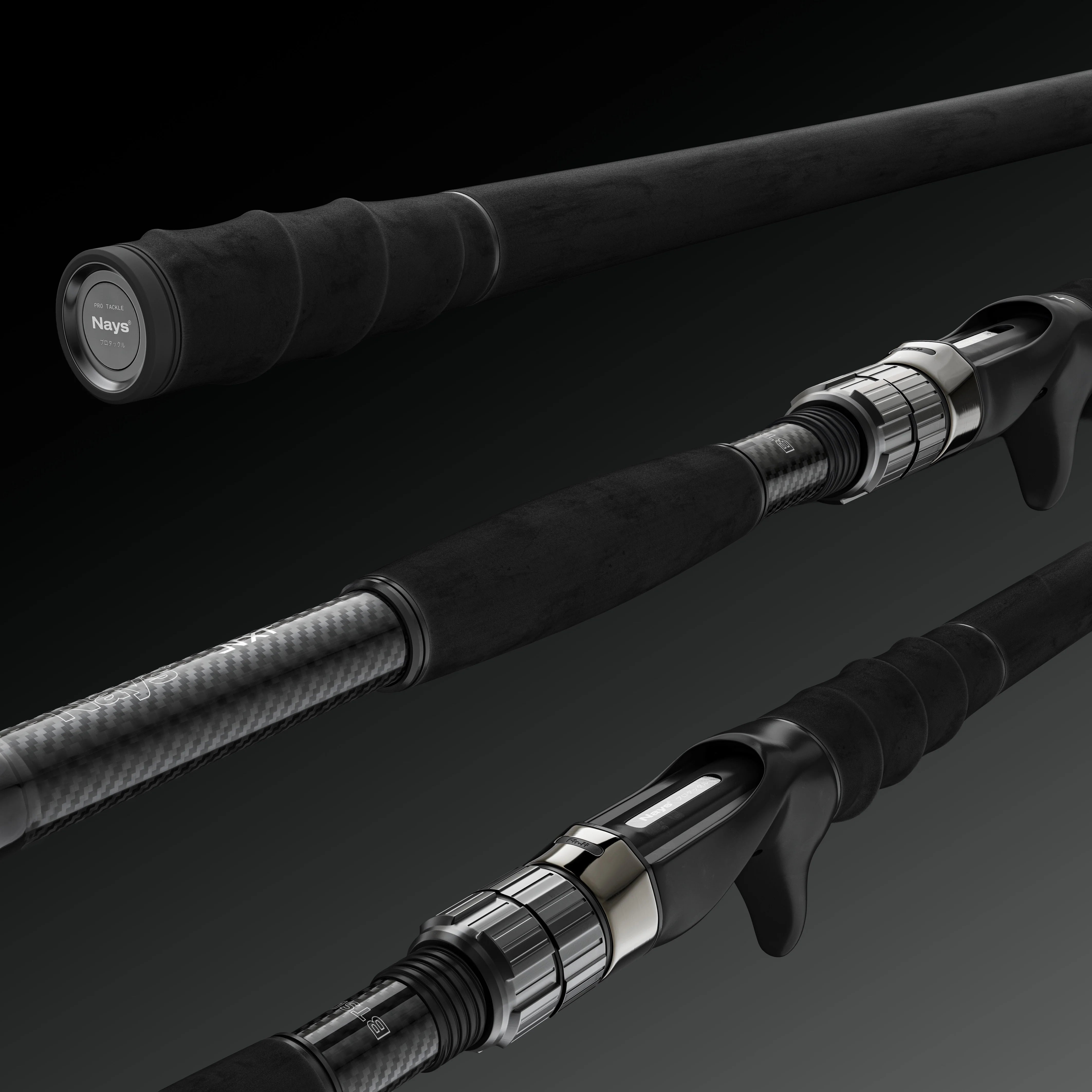 Detailansicht der NAYS x BOATSIDE NXT BTSD Casting 2.90m 400g für schwere Swimbaits und Giant Baits.