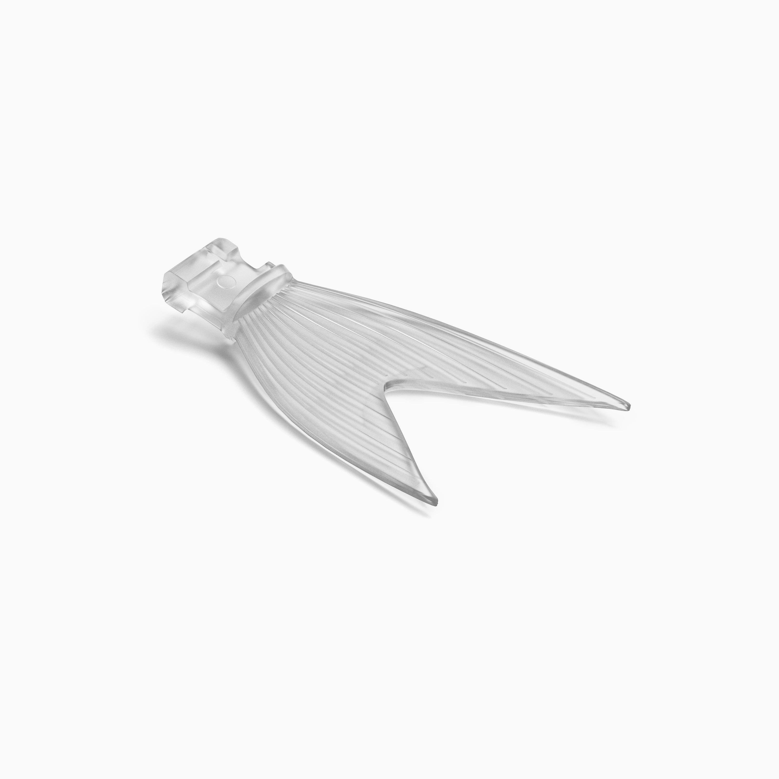 TRN 130 V-förmige Ersatz Fisch Schwanzflosse in semi-transparent 