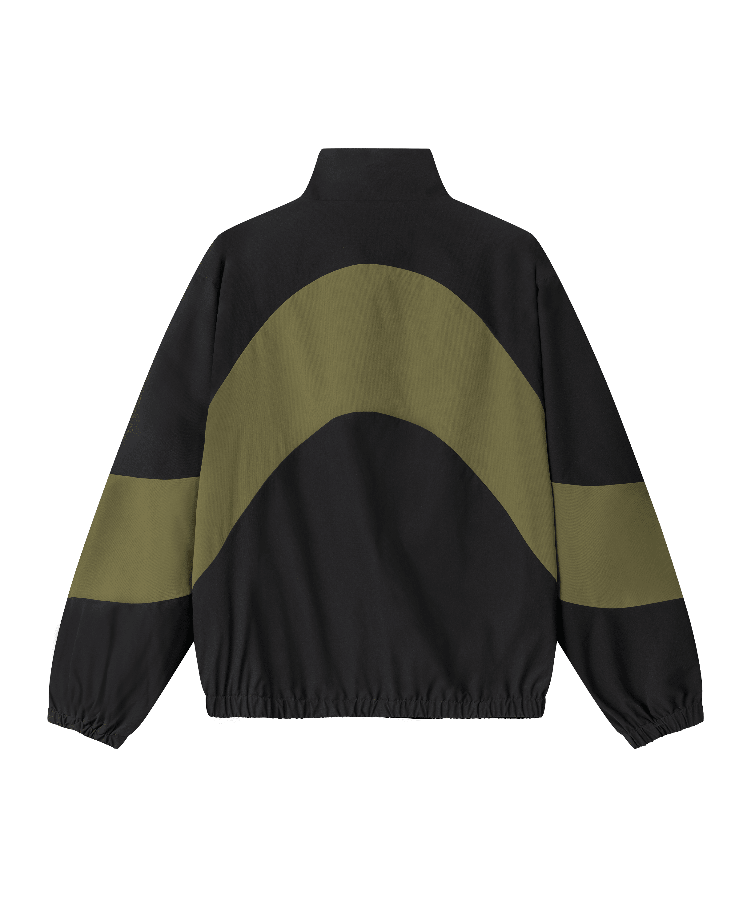 Nays Windbreaker Jacket mit khaki-farbenem Design, leichtem oversized Fit und wasserabweisendem Finish für Wetterschutz und Komfort bei Outdoor-Aktivitäten.