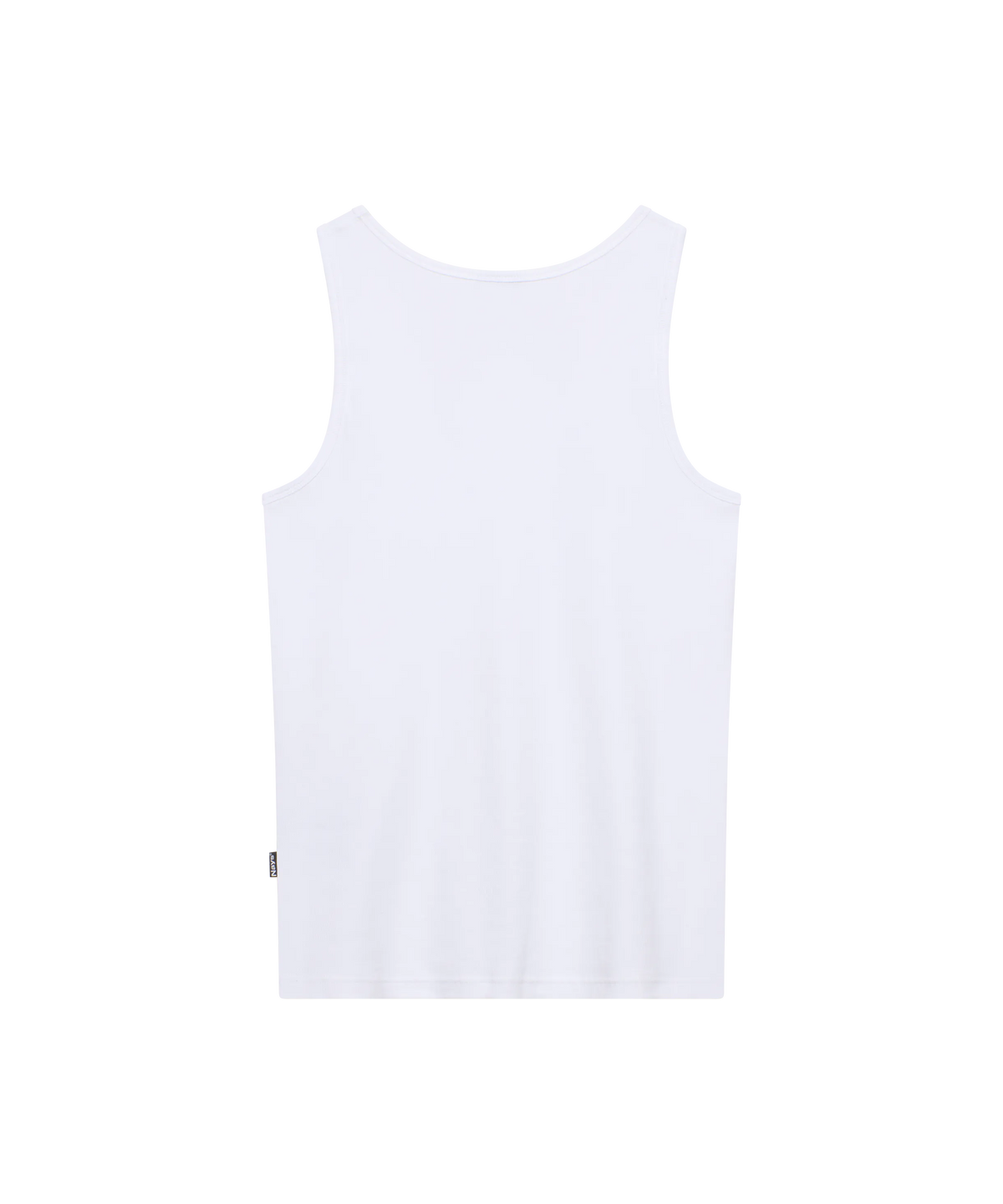 Rückansicht Nays Tank-Top weiss.